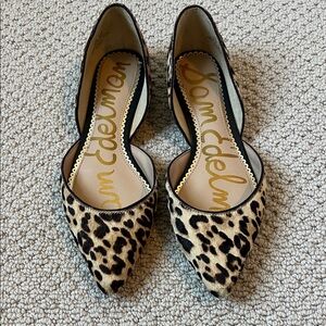 Sam Edelman Leopard Print Flats